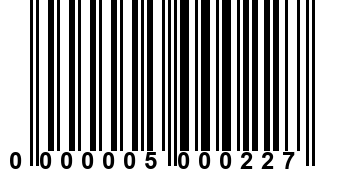 0000005000227