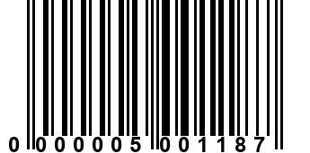 0000005001187