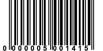 0000005001415