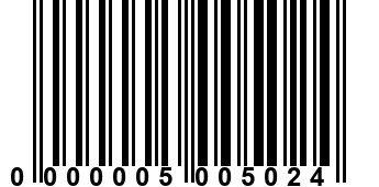 0000005005024