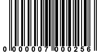 0000007000256