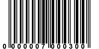 0000007000300