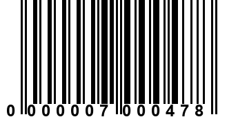 0000007000478