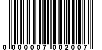 0000007002007