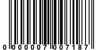 0000007007187