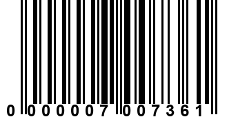 0000007007361