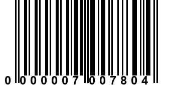 0000007007804