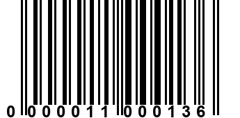 0000011000136