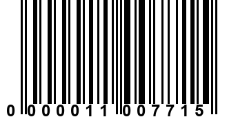 0000011007715