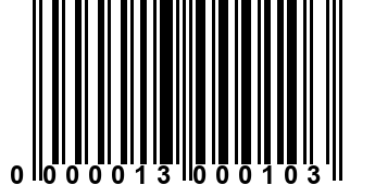 0000013000103