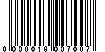 0000019007007