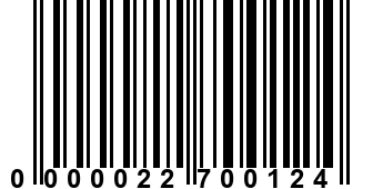 0000022700124