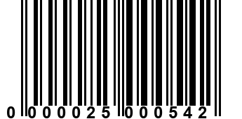 0000025000542