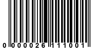 0000026111001