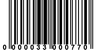 0000033000770