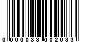 0000033002033