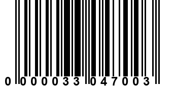 0000033047003