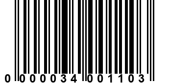 0000034001103