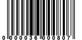 0000036000807