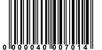 0000040007014