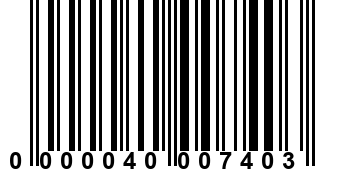 0000040007403