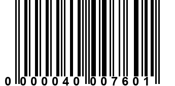 0000040007601