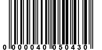 0000040050430