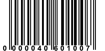 0000040601007