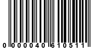 0000040610511