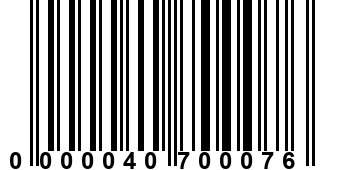 0000040700076