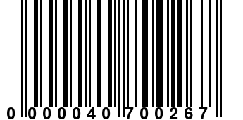 0000040700267