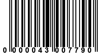 0000043007790