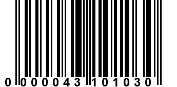 0000043101030