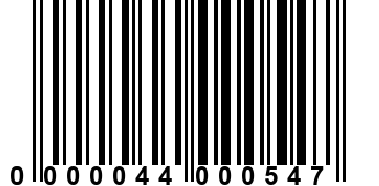 0000044000547