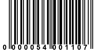 0000054001107