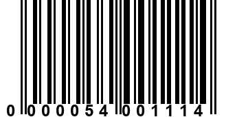 0000054001114