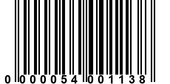 0000054001138