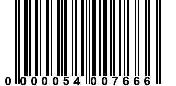 0000054007666