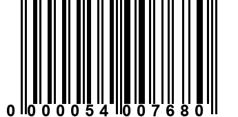 0000054007680