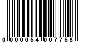 0000054007758