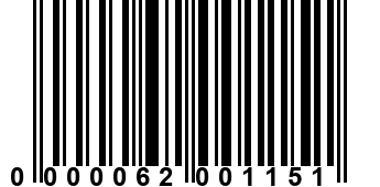 0000062001151