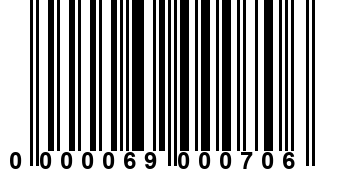 0000069000706