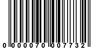 0000070007732