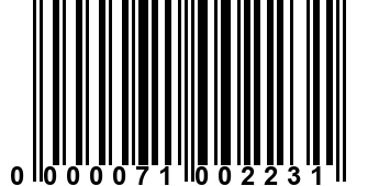 0000071002231