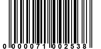 0000071002538