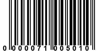 0000071005010