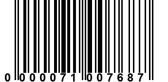 0000071007687