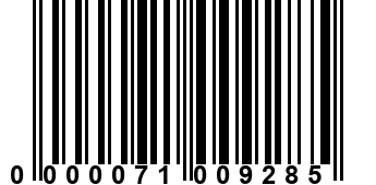 0000071009285