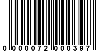 0000072000397