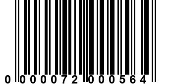 0000072000564